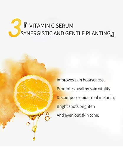 DEBORO Vitamin C Serum For Face with, 20% Vitamin C Essence And Tranexamic Acid for Anti-wrinkle, Whitening, Brightening and Sun Damage – Restore&Boost Collagen (30ml)