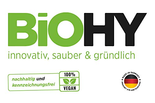 BiOHY All-in-One Dishwasher Tablets (80 Tabs) | Phosphate-Free | For Daily Cleaning of Tableware and Cutlery | Against Stubborn Grease and Food Residue | Powerful Eco Dishwasher Tablets