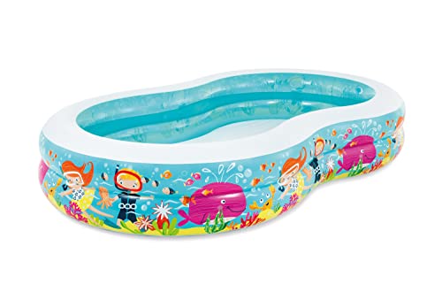 Intex 56490NP Swim Centre Paradise Seaside Pool - white/blue