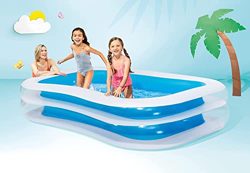 Swimming Pool for Family | Garden Paddling Pools | Inflatable Swimming Pools for Children Swimming Pool Kids | Garden Paddling (262 x 56 x 175)