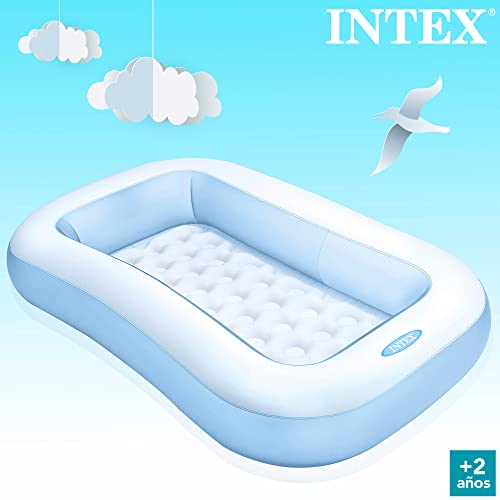 Rectangular Baby Pool with Soft Inflatable Floor