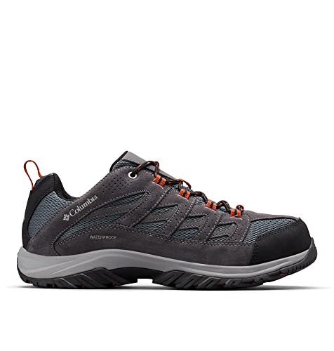 Columbia Men's Crestwood Waterproof Sports Shoes, Graphite/Dark Adobe, 8.5 UK