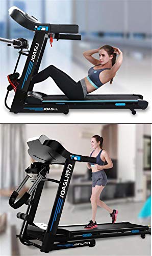 JHKGY Home Treadmill,Electric Treadmills,Home Multifunctional Fitness Equipment,Aerobic Exercise Walking Machine,with Treadmill Indoor Intelligent Fitness Multifunctional Combined Equipment