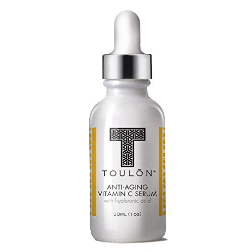 Vitamin C Serum With Hyaluronic Acid For Face; Reduce Wrinkles & Spots; Natural And Organic