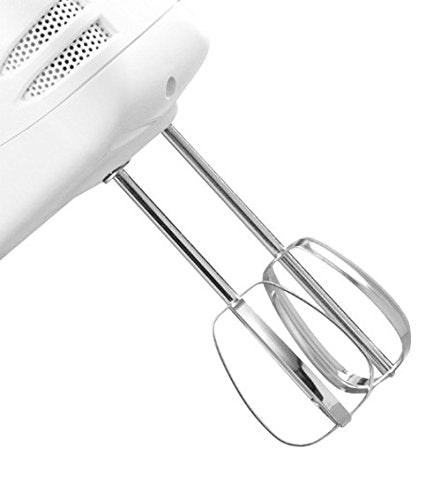 Russell Hobbs Food Collection Hand Mixer with 6 Speed 14451, 125 W - White