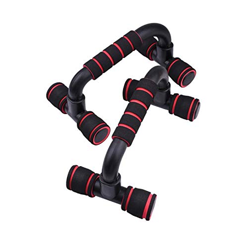 6 Pieces Fitness Exercise Set - Hand Gripper Jump Rope AB Roller Push-Up Bar Knee Pad Perfect Daily Home Ab Workout Equipment Set