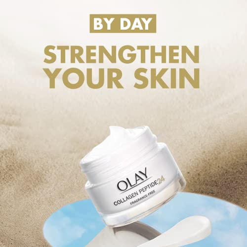 Olay Retinol Moisturiser, Skincare Night Cream, Includes FREE Collagen Peptide24 Travel Size Face Cream, 15ml, Skin Care Gifts for Women