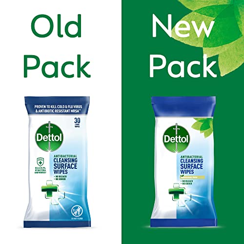 Dettol Surface Cleansing Wipes, 3 Packs, Total 330 Wipes