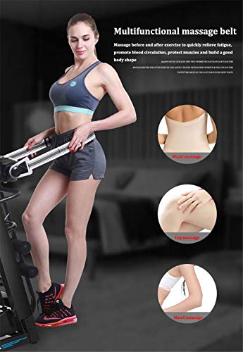 JHKGY Home Treadmill,Electric Treadmills,Home Multifunctional Fitness Equipment,Aerobic Exercise Walking Machine,with Treadmill Indoor Intelligent Fitness Multifunctional Combined Equipment