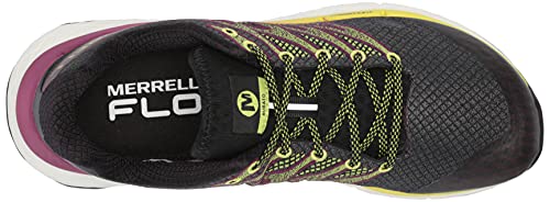 Merrell Women's Rubato Trail Running Shoe, HV Black, 8 UK