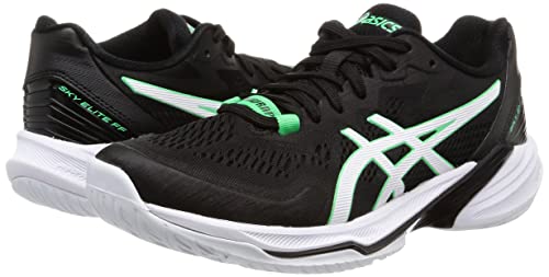 ASICS Men's Volleyball Shoes, Black New Leaf, 9.5 UK