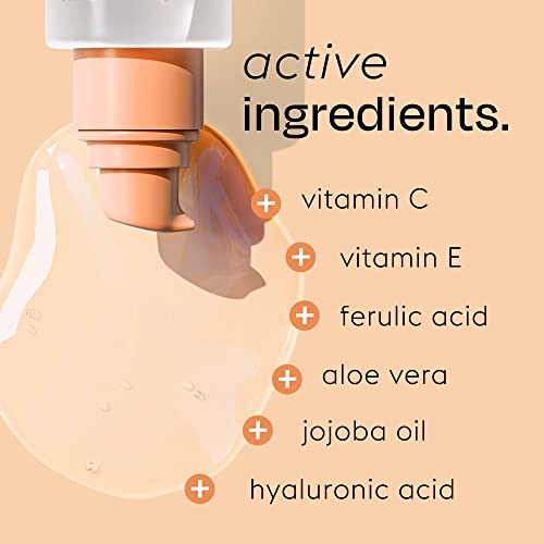 𝗪𝗜𝗡𝗡𝗘𝗥 𝟮𝟬𝟮𝟯* Vitamin C Serum for Face - Face Serum w/ Hyaluronic Acid - Vitamin C Face Serum for Women & Men, Vit C Serum for Brightening, Hydrating, Anti Aging - Moisturiser w/ Vitamin E