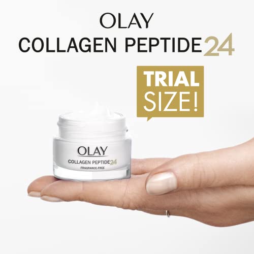 Olay Retinol Moisturiser, Skincare Night Cream, Includes FREE Collagen Peptide24 Travel Size Face Cream, 15ml, Skin Care Gifts for Women