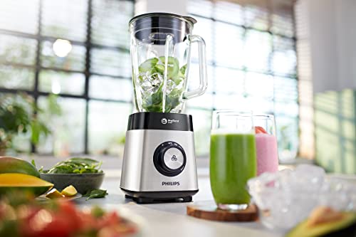 Philips Domestic Appliances Blender 5000 Series, ProBlend Crush Technology, 1000 W Motor, 2L Capacity, Multiple Speeds, HR3573/91