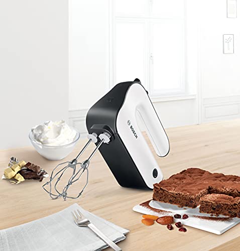 Bosch CleverMixx Styline MFQ4020GB Hand Mixer 450 W - White & Black