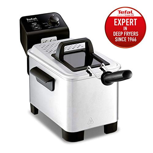 Tefal Easy Pro FR333040 Semi-Professional Deep Fryer, Grey and Black, 1 kg, 4 Portions