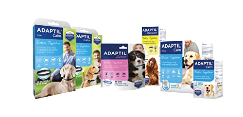 ADAPTIL Calm Home Diffuser with 30 day refill - comfort, calming & anxious dog, anti-stress, White, 48 ml (Pack of 1)