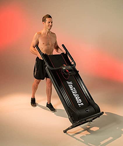 Treadmill for Home GYMFORM SLIM FOLD, As Seen On TV, LCD Monitor, Automatic Fitness Programs, Variable Speed, Easy storage