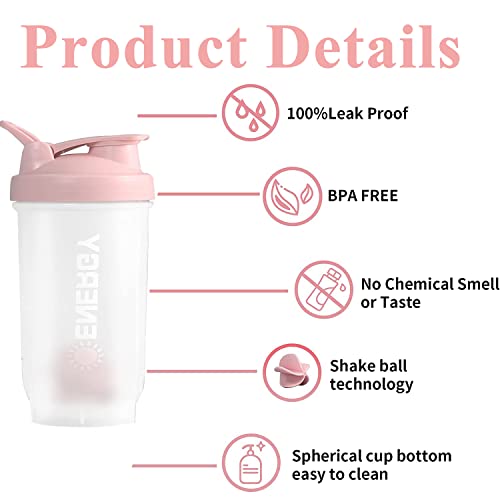 Protein shake cup with ball best sale