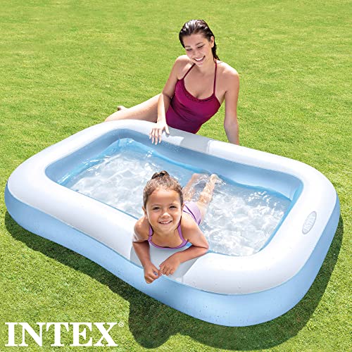 Rectangular Baby Pool with Soft Inflatable Floor