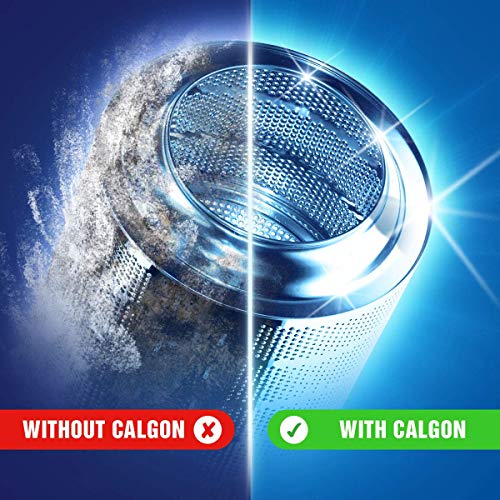 Calgon 3-in-1 Water Softener Tablets l Removes Odours, Limescale & Residue | Deep Clean l Units: 75 Tablets l Size: XL Pack, Pack of 75