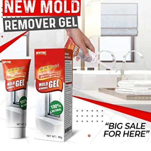 Viamidon Household Mold Remover Gel, Household Supplies - Mildew Caulk Remover Wall Mold Cleaner (2pcs)