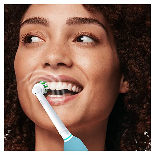 Oral-B Pro 1 Electric Toothbrush with Pressure Sensor, 1 Handle, 1 Toothbrush Head, 1 Mode with 3D Cleaning, 2 Pin UK Plug, 670, Blue