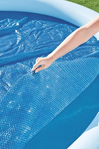 Bestway BW58241 10 feet Steel Pro Frame, Solar Swimming Pool Cover, Blue