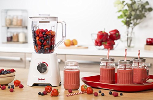 Tefal BL420140 Blendforce II Blender with Plastic Jug, 600 W, 1.5 liters, White