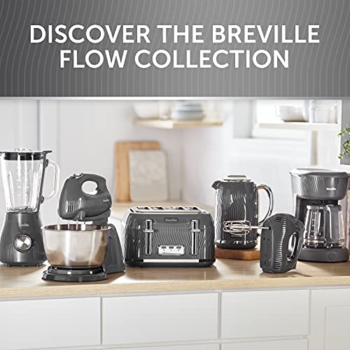 Breville Flow Jug Blender & Smoothie Maker | 700W | 1.75L Glass Jug | Slate Grey [VBL242]