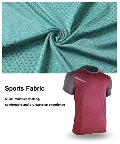 Men's Athletic Workout Tank Tops Breathable Comfortable Muscle Running Shirts Training Quick Dry Gym Activewear Green 2XL