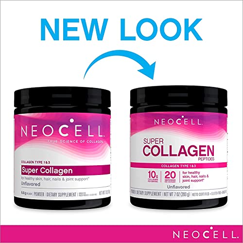 Neocell, Super Collagen, Type 1 & 3, 7 oz (198 g)