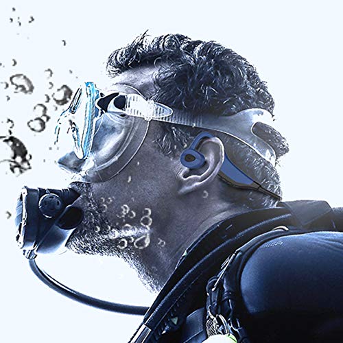 Aztine MP3 & Bluetooth 2 in 1 Bone Conduction Headphones for Swimming, IPX8 Level Underwater 3 Metres Waterproof Earphones, 8 Hours Play with 16GB Memory