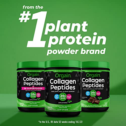 Orgain Collagen Peptides Unflavoured 454 g