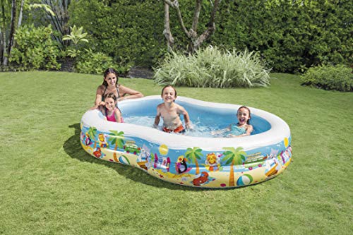 Intex 56490NP Swim Centre Paradise Seaside Pool - white/blue