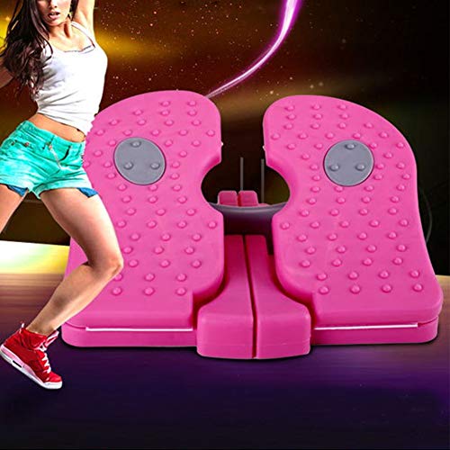 DASNTERED Mini Stepper, Foot Stepper Machine Exercise Device Under Desk Foldable Physical Therap-y Leg Exercisers Practical Fitness Equipment for Home Gym(color random)