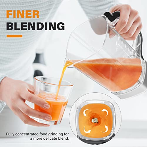 Enfmay Blender Smoothie Maker, 2000W Powerful Blender with 2L BPA Free Tritan Container, 8 Speeds Control 33000 RPM High-Speed Blender for Kitchen, 4 Presets Jug Blender Mixer for Smoothie/Ice/Nut