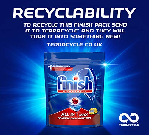 Finish All in One Dishwasher Tablets Bulk | Scent : LEMON | Size: 90 Dishwasher Tabs |For Everyday Clean and Shine