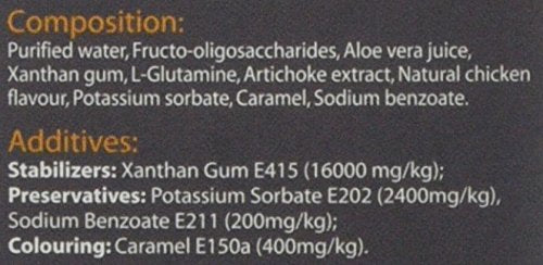 Vet's Kitchen - Healthy Digestion Supplement - Gravy with Prebiotics and Aloe - Advanced Nutrition for your Adult Dog - 300ml, transparent