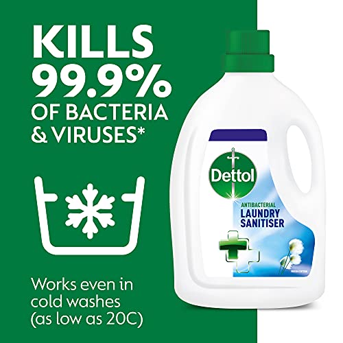 Dettol Anti-Bacterial Laundry Cleanser Fresh Cotton, 2.5 Litre