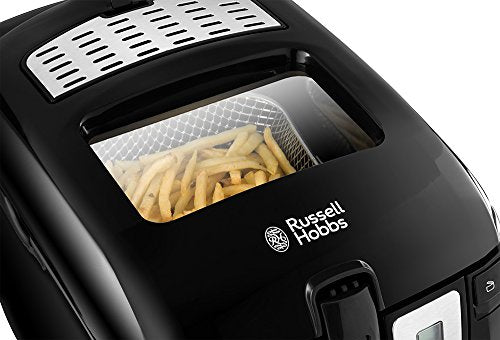 Russell Hobbs 24580 Digital Deep Fryer, Plastic, 2300 W, 3 Litres, Black