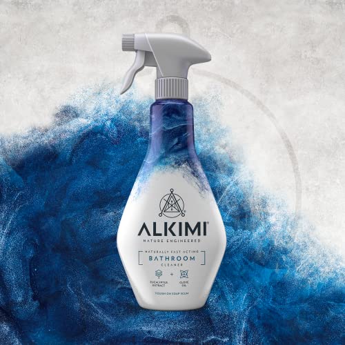 Alkimi Ultimate Collection Cleaning Pack 6 x 500ml - 2X Multi-Purpose Cleaner, 1x Bathroom Cleaner, 1x Kitchen Cleaner, 1x Window Cleaner & 1x Shiny Surface Cleaner - All Natural Antibacterial Spray