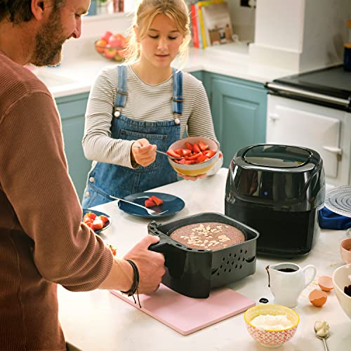 Russell Hobbs 27160 SatisFry Medium Digital Air Fryer, Energy Saving Airfryer with 10 Cooking Functions including Bake, Grill and Dehydrate, 4 Litre Capacity, Black