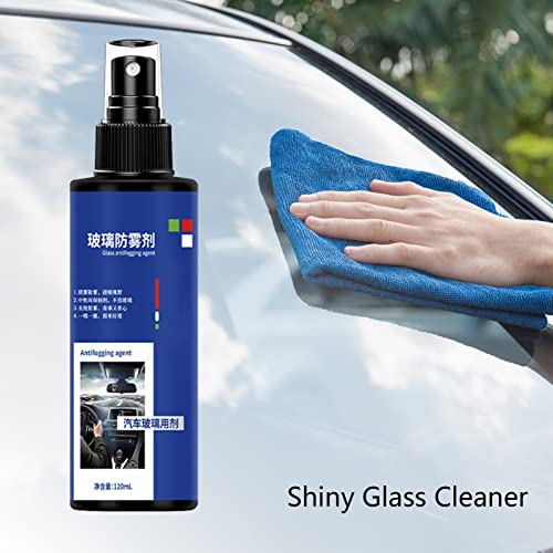 Window Cleaner Spray - Foaming Action Mirror Cleaning | Less Wiping, No Residues Glass Cleaning Spray, Window, Stove Top, Mirror Cleaner Household Cleaning Supplies