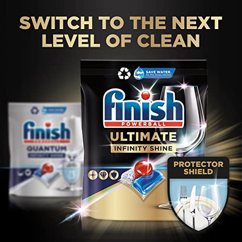 Finish Ultimate Infinity Shine, 80 Dishwasher Tablets, Original