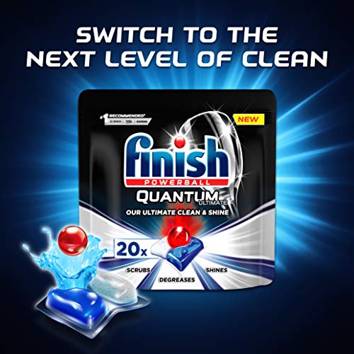 Finish All in One Dishwasher Tablets Bulk | Scent : LEMON | Size: 90 Dishwasher Tabs |For Everyday Clean and Shine