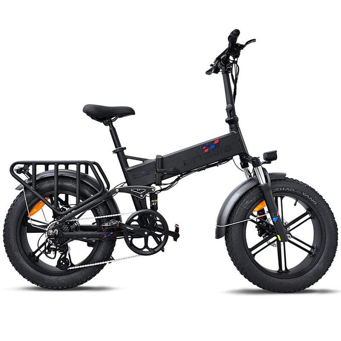 Fafrees [ Official PRO Fat Bike Electric 20 Inch 48V 16Ah Battery Removable Bicycles High-Performance Full Suspension Fat Tire Foldable Ebike, Electric Bike Mountain E-Bike Shimano 7 (black)