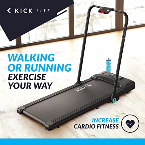 Bluefin Fitness Walking Pad | Treadmill for Under the Desk | Perfect for your home and Foldable | Compact Walking Pad Treadmills | Kinomap Connectivity | Lightweight with Folding Handlebar