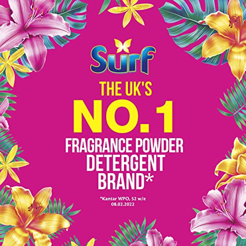 Surf Tropical Lily for fabric care Laundry Powder for brilliantly clean laundry every time 6.5 kg 130 washes (Packing may vary)