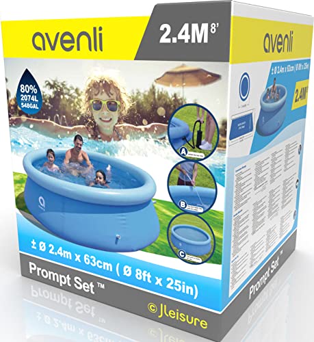 Avenli Prompt Set Pool, 240 x 63 cm, above ground pool without pump